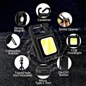 Mini Pocket Rechargeable Light Cob Light,